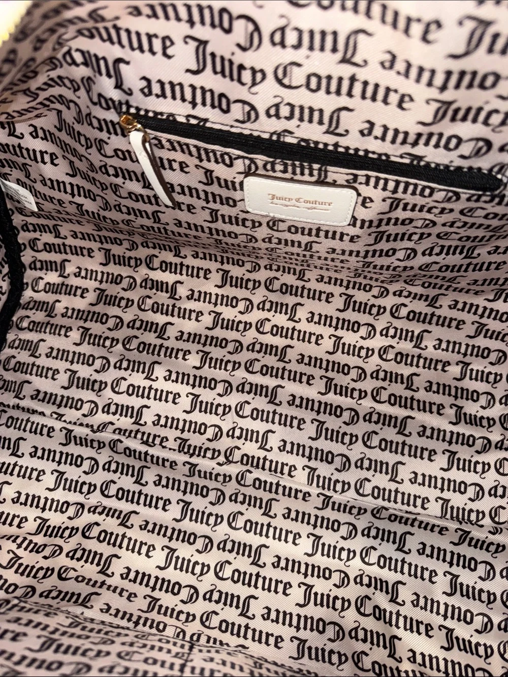 Juicy Couture Y2K Bag Pink Cherry On Top Logo Weekender Travel Duffle Bag NWT - Picture 13 of 17